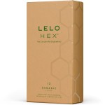 LELO - HEX ORGANIC CONDOM BOX 12 UNITÃ | Pasio